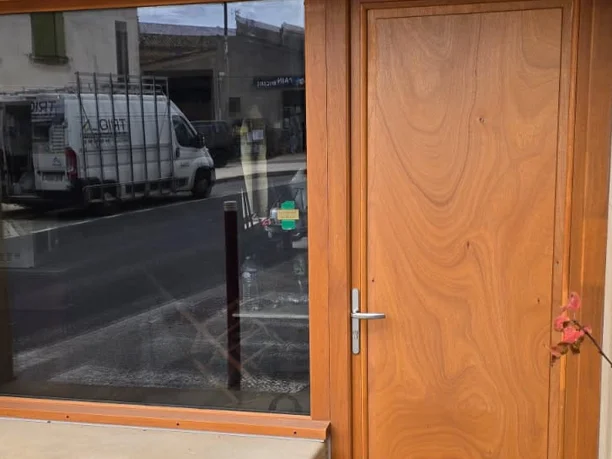 Porte d'entrée Bois