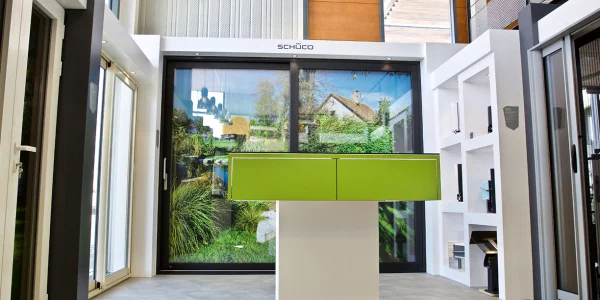 Un espace dédié aux menuiseries ALU