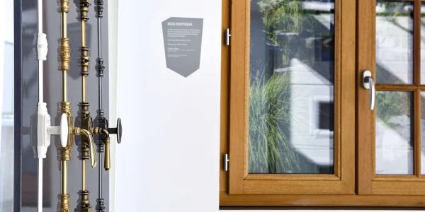 Un espace dédié aux menuiseries BOIS