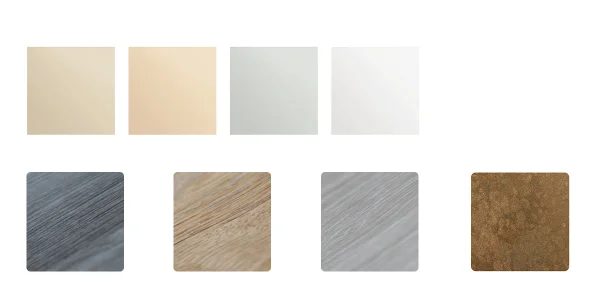 Couleurs et finitions