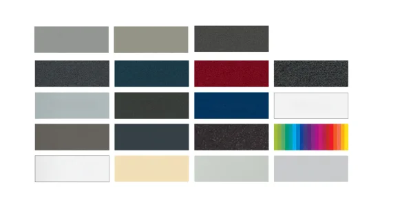 Couleurs et finitions