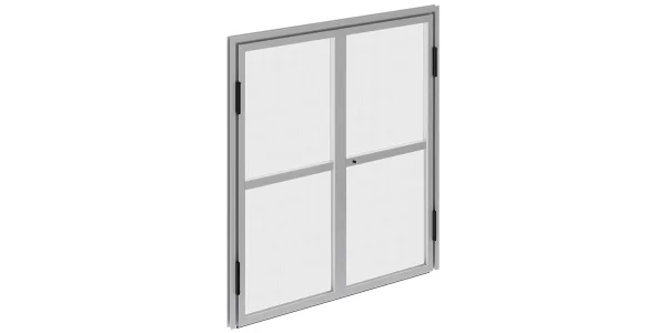 Moustiquaire battante à 2 vantaux