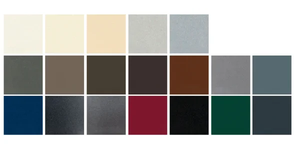 Couleurs et finitions