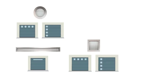 Hublots et lumière naturelle