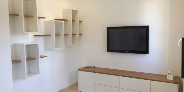 Rangement sur mesure pour salon, bureau ou buanderie