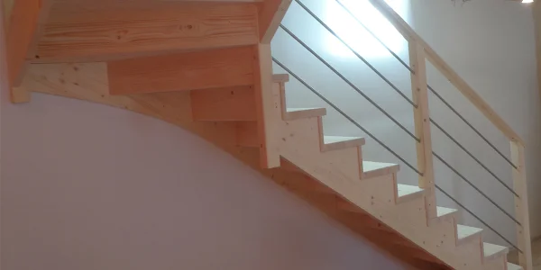 Escalier bois classique