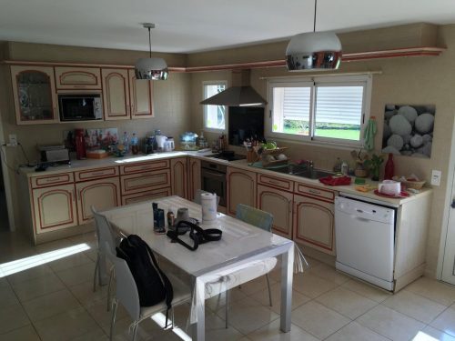 Cuisine sur mesure avant